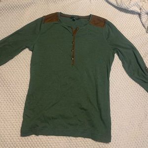 Green Ralph Lauren Dress Shirt